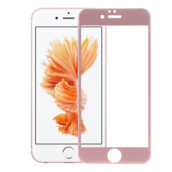 Bufalo iPhone 6 Plus/6s Plus Kavisli 4D Cam Ekran Koruyucu Rose G…