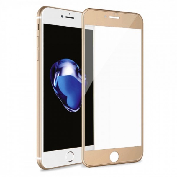 Bufalo iPhone 6 Plus Metal Kenarlı Cam Ekran Koruyucu Gold …