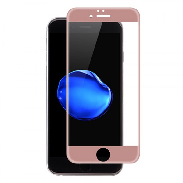 Bufalo iPhone 7/8 Kavisli 4D Cam Ekran Koruyucu Rose Gold…