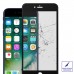 Bufalo iPhone 7 / 8 Ekran Koruyucu 9D Temperli Cam - Siyah