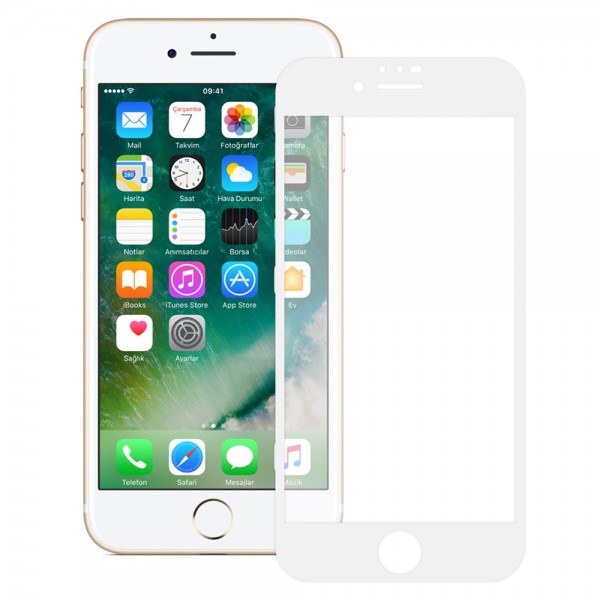 Bufalo iPhone 7 / iPhone 8 ESD Anti Static Cam Ekran Koruyucu Beyaz…