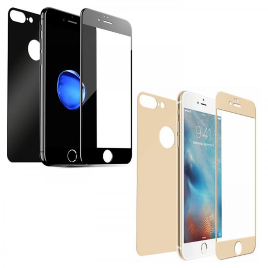 Bufalo iPhone 7 Plus / 8 Plus Ekran Koruyucu ÖN+ARKA Kavisli Tam Kaplayan