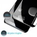 Bufalo iPhone 7 Plus/8 Plus Ekran Koruyucu Silikon Çerçeveli 5D Temperli Cam Şeffaf