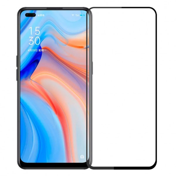 Bufalo Oppo Reno4 Ekran Koruyucu 6D Nano Tam Kaplayan Siyah…