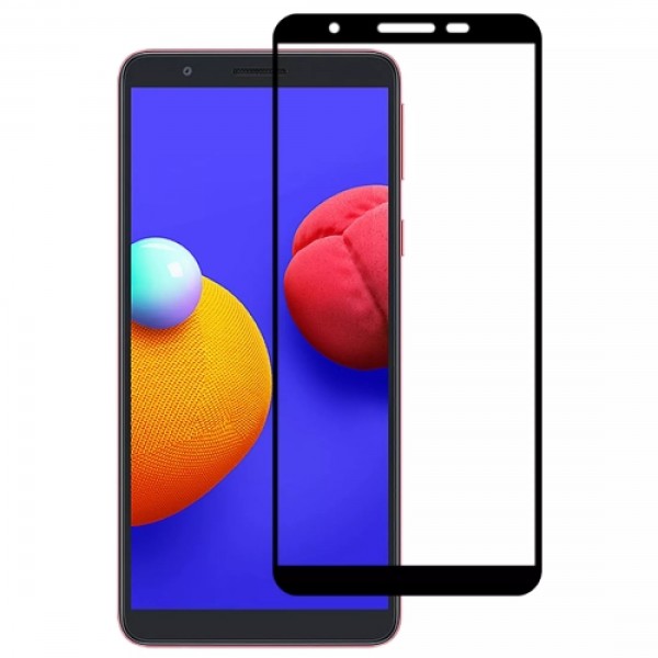Bufalo Samsung Galaxy A01 Core Ekran Koruyucu 5D Temperli Cam Siyah…