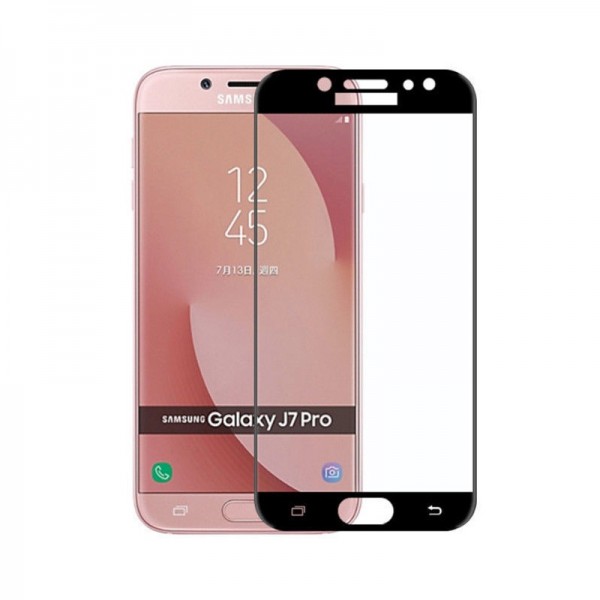 Bufalo Samsung Galaxy J7 Pro J730 Ekran Koruyucu 5D Temperli Cam Siyah…