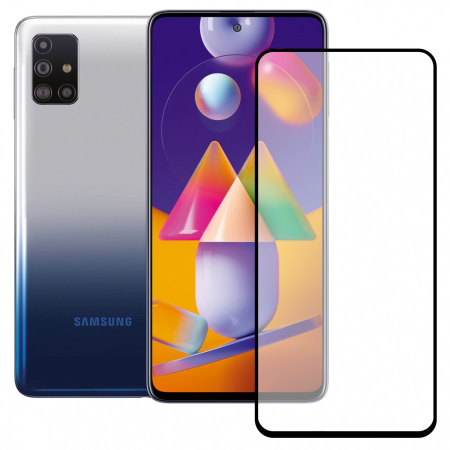 Bufalo Samsung Galaxy M31s Seramik Nano 9D Tam Kaplama Ekran Koruyucu