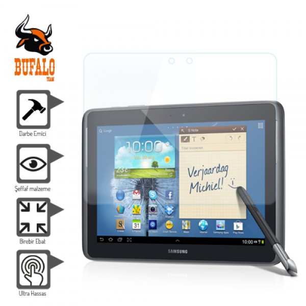 Bufalo Samsung N8000 Note 10.1 Darbe Emici Ekran Koruyucu…