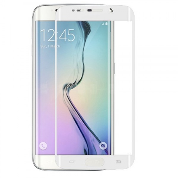 Bufalo Samsung S6 EDGE - Esnek Pet Ekran Koruyucu Kenar Kavisli Beyaz…