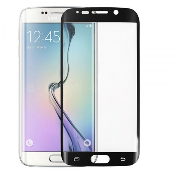 Bufalo Samsung S6 EDGE - Esnek Pet Ekran Koruyucu Kenar Kavisli Siyah…
