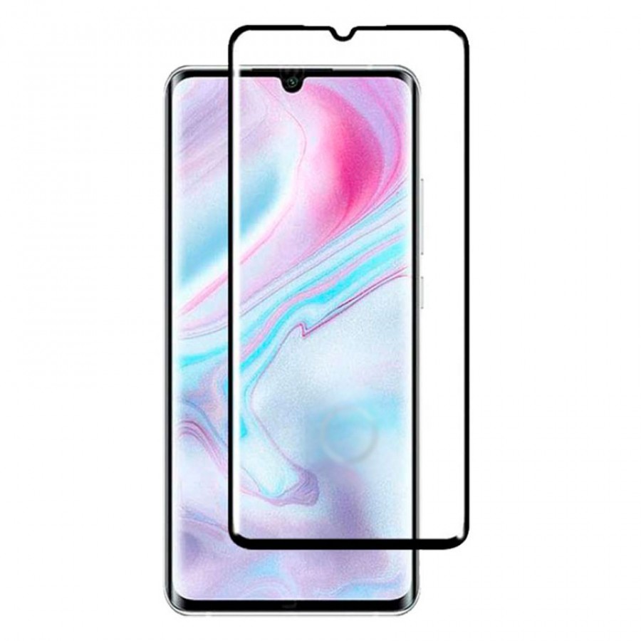 Bufalo Xiaomi Mi 10 Lite Ekran Koruyucu 6D Nano Tam Kaplayan Siyah