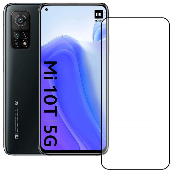 Bufalo Xiaomi Mi 10T / Mi 10T Pro Ekran Koruyucu 9D Temperli Cam - Siy…