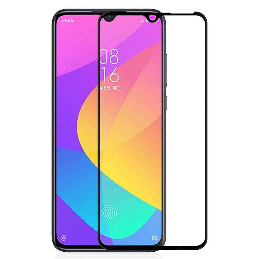 Bufalo Xiaomi Mi 9 SE Ekran Koruyucu 5D Temperli Cam Siyah