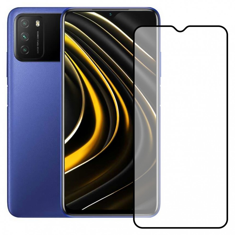 Bufalo Xiaomi Poco M3 Ekran Koruyucu Seramik Nano 9D Tam Kaplama