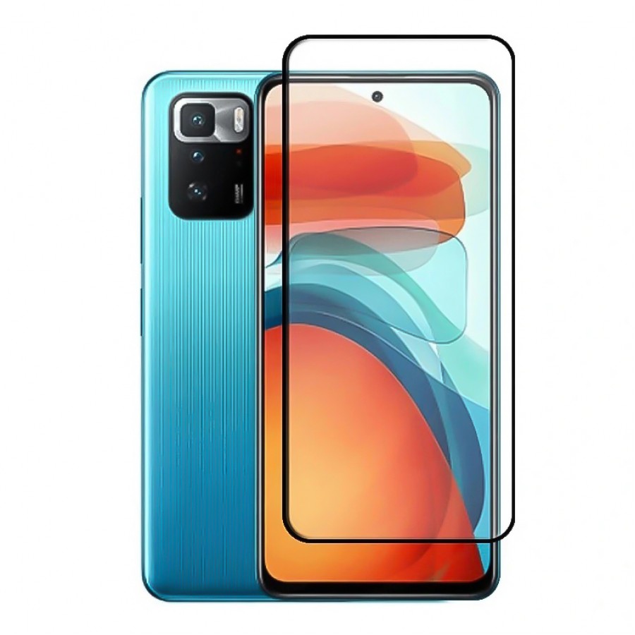 Bufalo Xiaomi Poco X3 GT Ekran Koruyucu 5D Temperli Cam Siyah