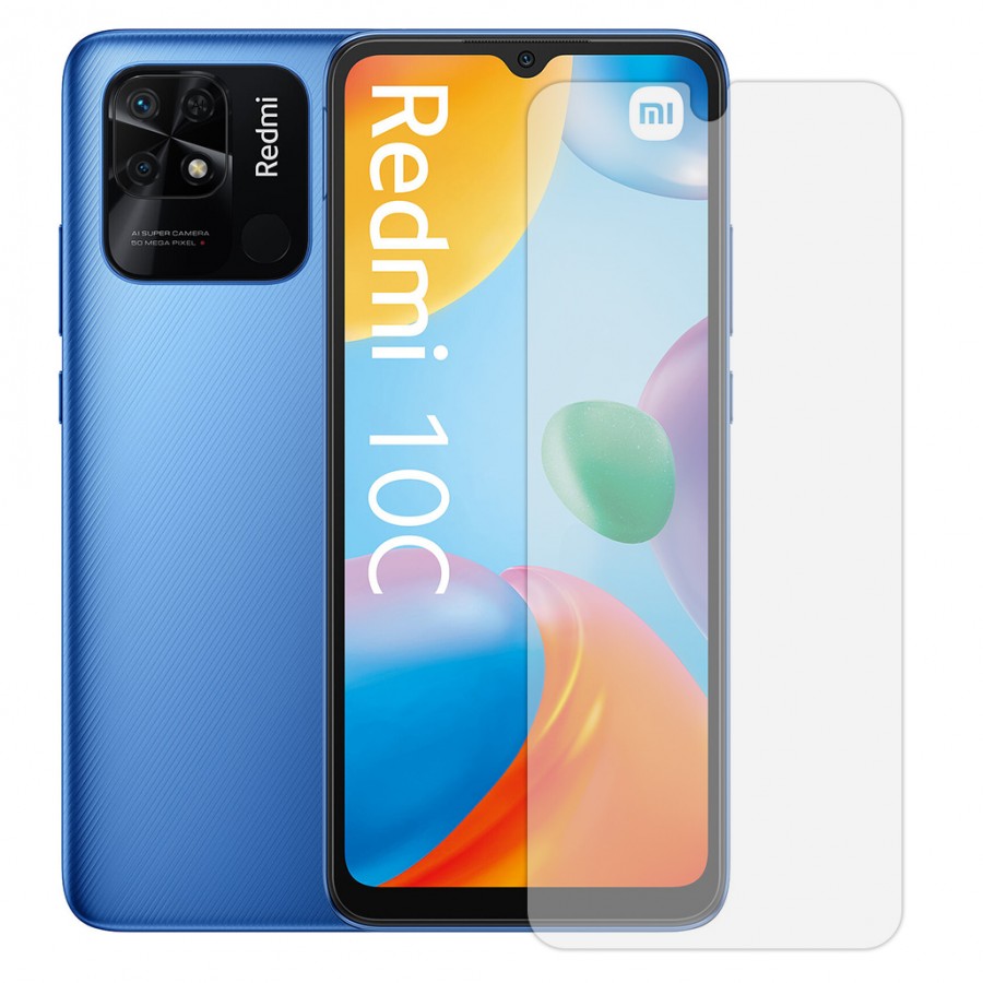 Bufalo Xiaomi Redmi 10C / Poco C40 Ekran Koruyucu FlexiGlass Nano