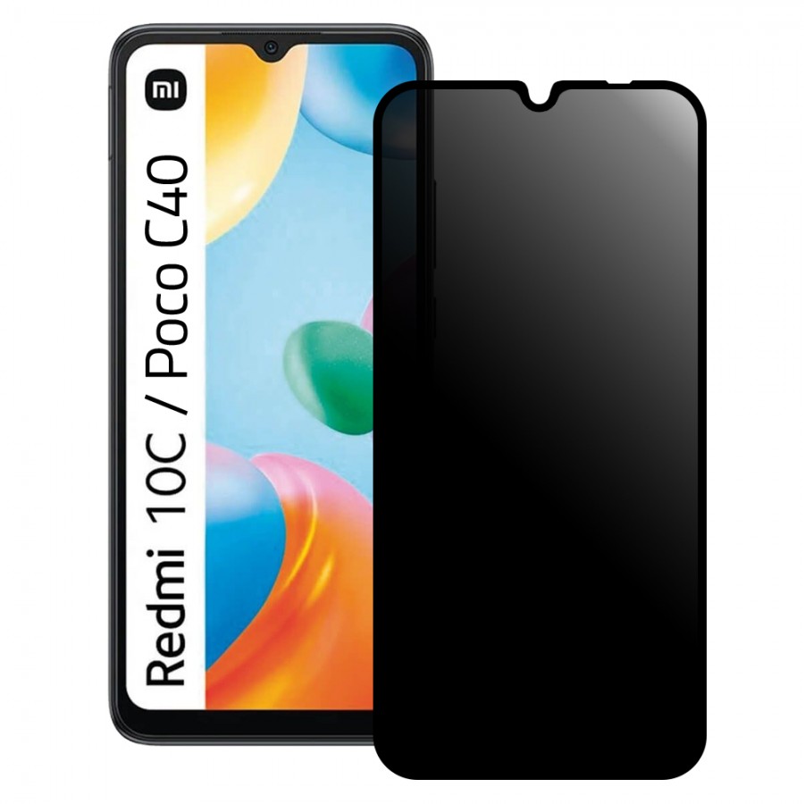 Bufalo Xiaomi Redmi 10C / Poco C40 ESD Anti Static Hayalet Privacy Cam Ekran Koruyucu