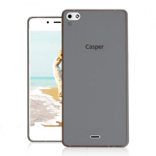 Casper VIA V10 Kılıf Soft Silikon Şeffaf-Siyah Arka Kapak…