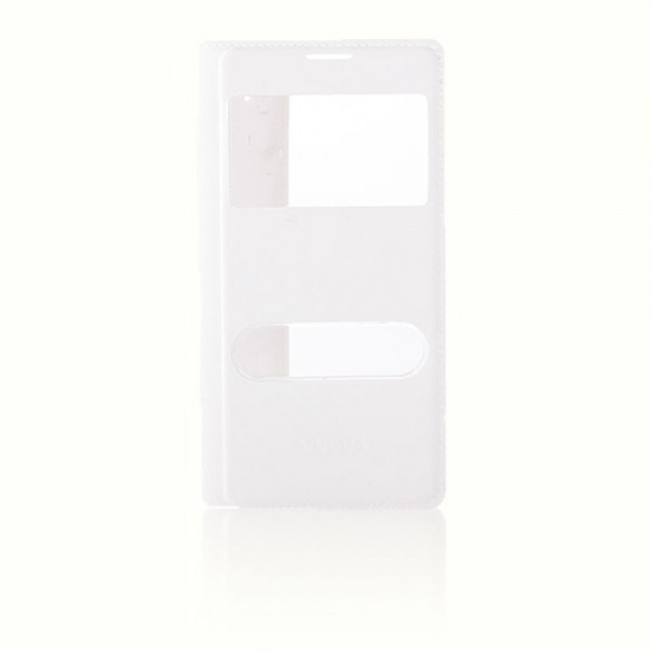 Casper VIA V4 S View Dikişli Deri Çift Pencereli Kılıf Beyaz…