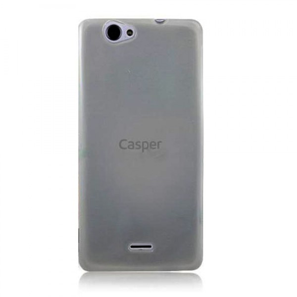 Casper VIA V5 Kılıf Soft Silikon Şeffaf-Siyah Arka Kapak…