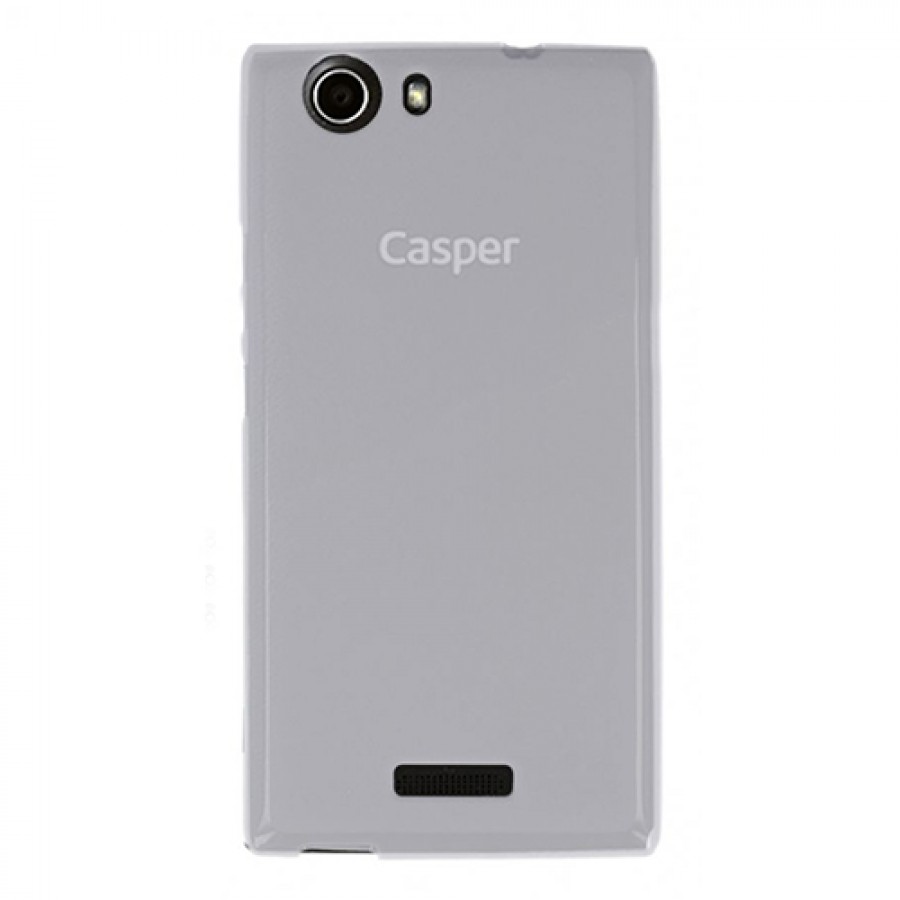 Casper VIA V6 Kılıf Soft Silikon Beyaz Arka Kapak