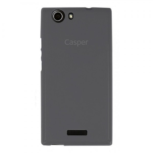 Casper VIA V6 Kılıf Soft Silikon Şeffaf-Siyah Arka Kapak…