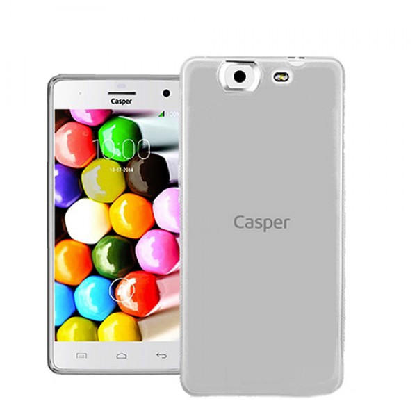 Casper VIA V8C Kılıf Soft Silikon Şeffaf Arka Kapak