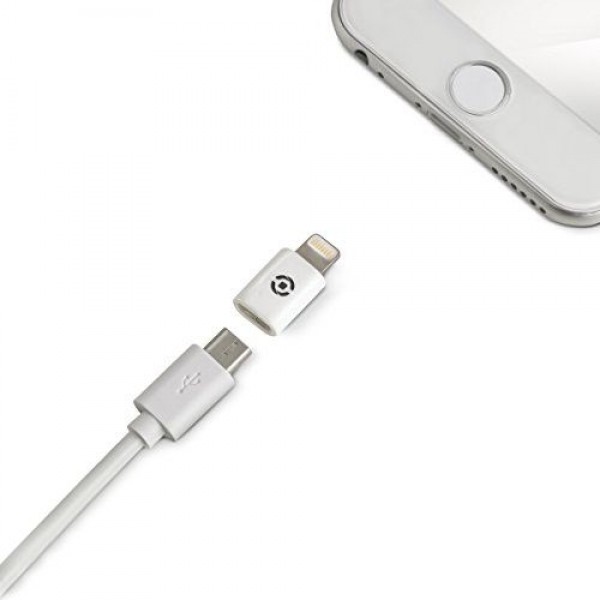 CELLY Micro USB - Lightning MFI Lisanslı Dönüştürücü Adaptör B…