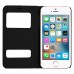 Daphne iPhone 5-5s-SE Deri Gizli Mıknatıslı Pencereli Kılıf Daphne iPhone 5-5s-SE Deri Gizli Mıknatıslı Pencereli Kılıf