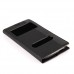 HTC Desire 620 Gizli Mıknatıslı Pencereli Magnum Kılıf Siyah