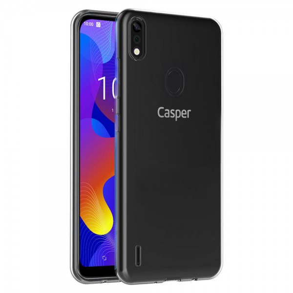 Casper VIA E3 Kılıf Kamera Korumalı Silikon Şeffaf Arka Kapak…