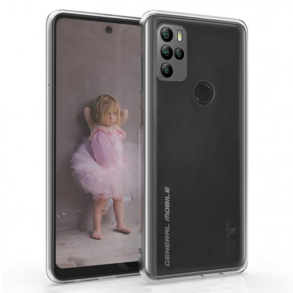 General Mobile GM 21 Pro Kılıf Kamera Korumalı Silikon Şeffaf Arka Kap…