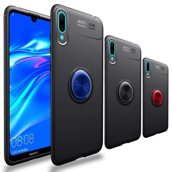 FitCase Huawei Y7 2019 Kılıf Auto Focus Ring Arka Kapak