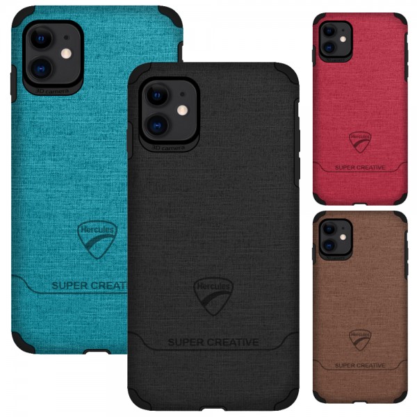 FitCase iPhone 11 Kılıf Super Fabric Arka Kapak…