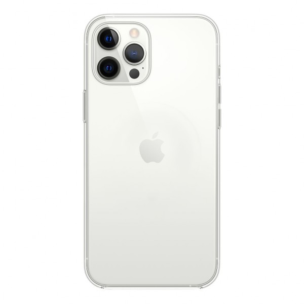 FitCase iPhone 12 / 12 Pro Kılıf Kamera Korumalı Silikon Şeffaf Ar…