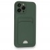 FitCase iPhone 13 Pro Max Cardy Soft Delikli Kartlık Cepli Silikon Kapak FitCase iPhone 13 Pro Max Cardy Soft Delikli Kartlık Cepli Silikon Kapak