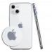 FitCase iPhone 14 Plus Kılıf Kamera Korumalı Silikon Şeffaf Arka Kapak