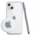 FitCase iPhone 14 Plus Kılıf Kamera Korumalı Silikon Şeffaf Arka Kapak