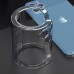 FitCase iPhone 15 Pro Kılıf Kamera Korumalı Silikon Şeffaf Arka Kapak