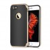 FitCase iPhone 7-8 2in1 Carbon Desen Arka Kapak Gold