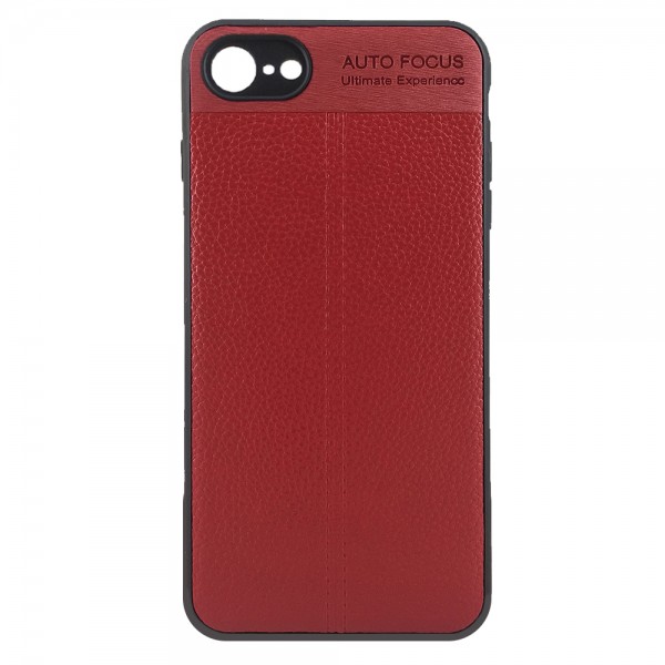 FitCase iPhone 7-8 Auto Focus Silikon Arka Kapak Kırmızı…