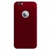FitCase iPhone 7-8 Auto Focus Silikon Arka Kapak Kırmızı