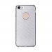 FitCase iPhone 7-8 Carbon Desen Arka Kapak Gri FitCase iPhone 7-8 Carbon Desen Arka Kapak Gri