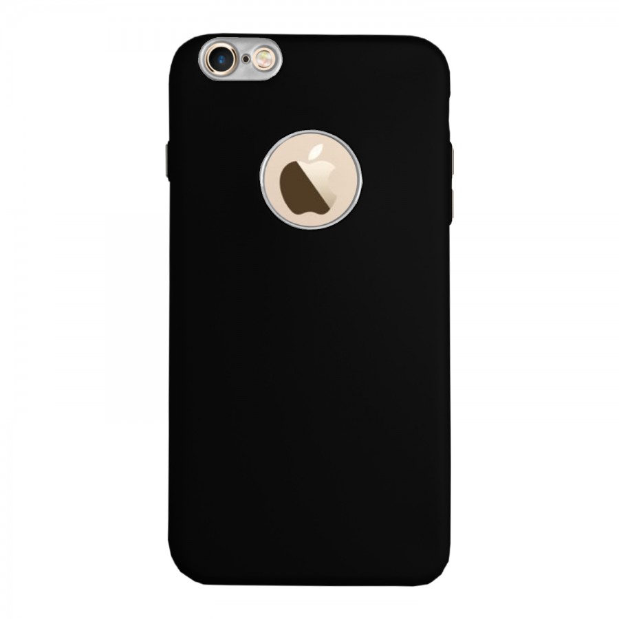 FitCase iPhone 7-8 Metal Kamera Korumalı Silikon Arka Kapak Siyah FitCase iPhone 7-8 Metal Kamera Korumalı Silikon Arka Kapak Siyah