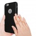 FitCase iPhone 7-8 Carbon Desen Arka Kapak Siyah
