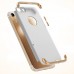 FitCase iPhone 7 / 8 Kılıf Golden Frame Arka Kapak Gri