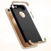 FitCase iPhone 7 / 8 Kılıf Golden Frame Arka Kapak Siyah