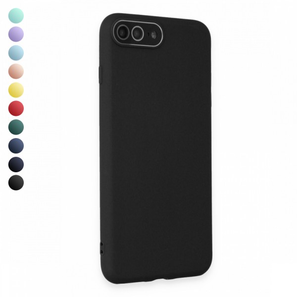 FitCase iPhone 7 Plus / 8 Plus Glass Kamera Korumalı Lansman Silikon …