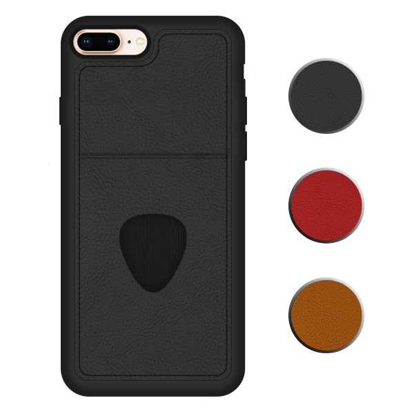 FitCase iPhone 7 Plus / 8 Plus Kılıf Proda Deri Tek Kartlık Cepli K…