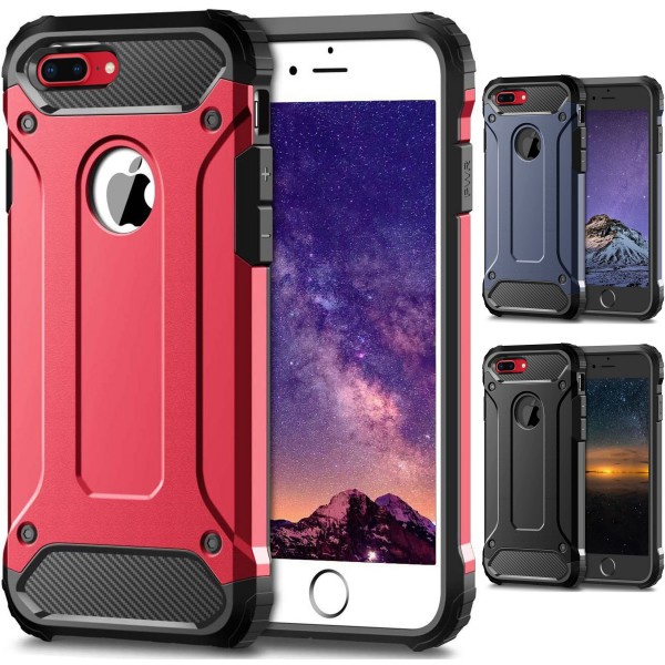 FitCase iPhone 7 Plus / 8 Plus Zırh Tank Tam Koruma Arka Kapak…